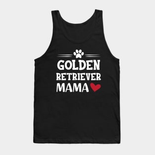 Golden Retriever Mama Tank Top